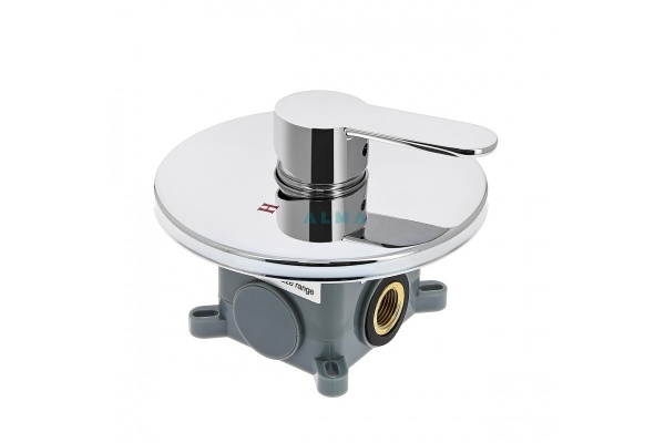 Душевая система со смесителем ALMAes Bartin TVZ-0896 монтаж встраиваемая в стену без термостата хром