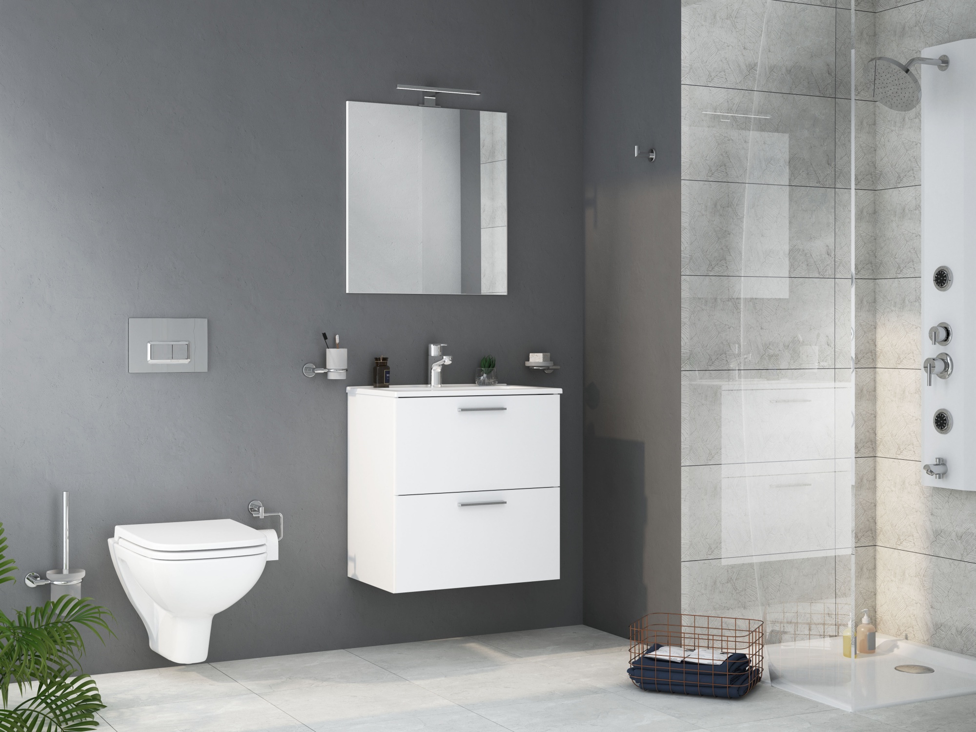 Смеситель для раковины VitrA Solid S A42440EXP хром