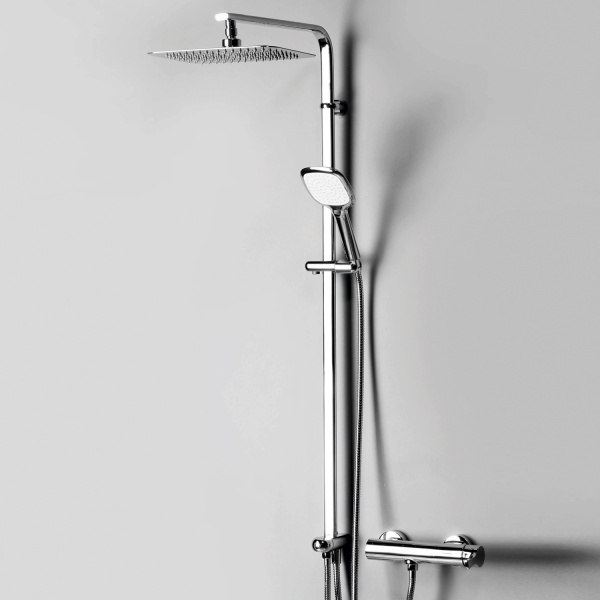 Душевая система без смесителя Wasserkraft  A042 монтаж настенная без термостата хром