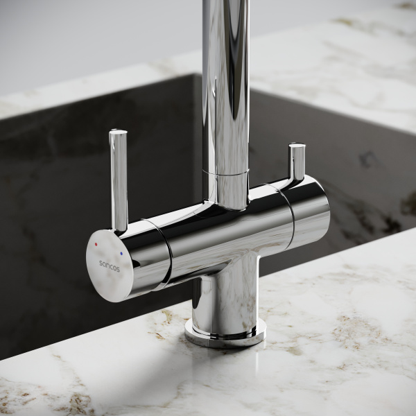 Смеситель для кухни Sancos Foster SC4014CH с подключением к фильтру хром