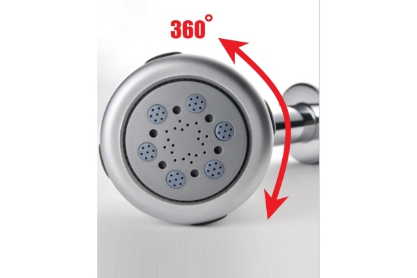 Душевая система со смесителем ALMAes Bartin TVZ-0896 монтаж встраиваемая в стену без термостата хром