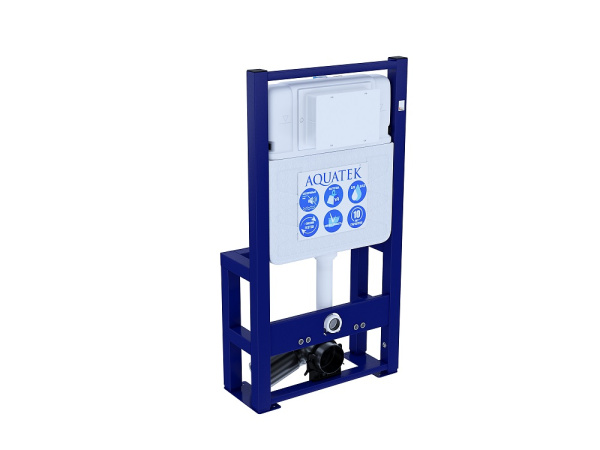 Инсталляция для подвесного унитаза Акватек Standart INS-0000016 механическая