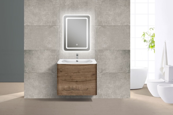 Тумба  подвесная Vincea Paola VMC-2P600VO 60 см  2 ящика цвет V.Oak 