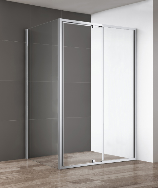 Душевая дверь Cezares Variante VARIANTE-B-1-130/140-C-Cr 140 см стекла прозрачные, профиль хром