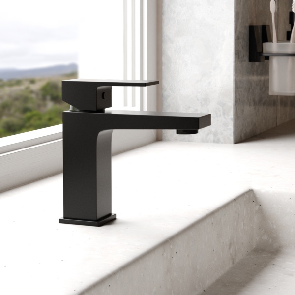 Смеситель для раковины Wasserkraft Abens 2003 черный