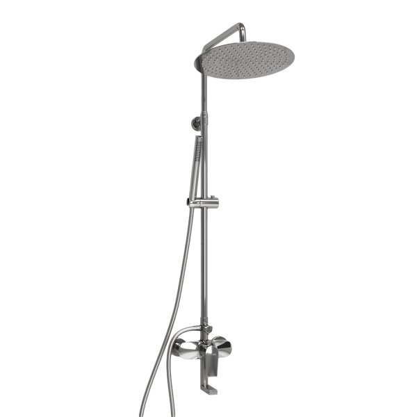 Душевая система со смесителем Wasserkraft  A166.116.137.087.CH монтаж настенная без термостата хром