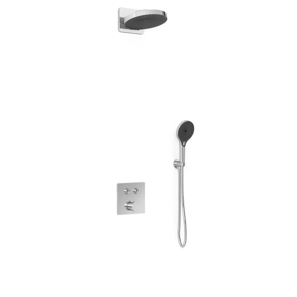 Душевая система со смесителем Vincea Inspire VSFW-4I211CH монтаж встраиваемая в стену без термостата хром