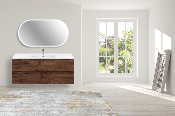 Тумба  подвесная Vincea Mia VMC-2MC120RW 120 см  2 ящика цвет R.Wood 