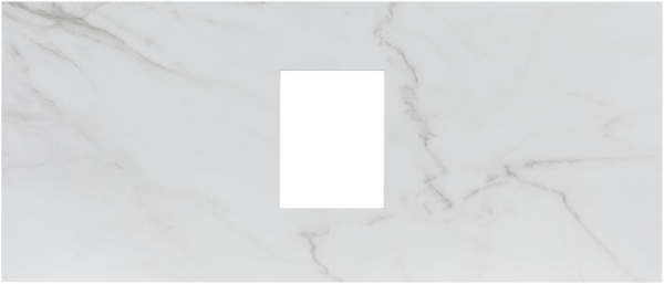 Столешница для ванной Allen Brau Priority 1.31011.M 95.8 см керамогранит, цвет белый