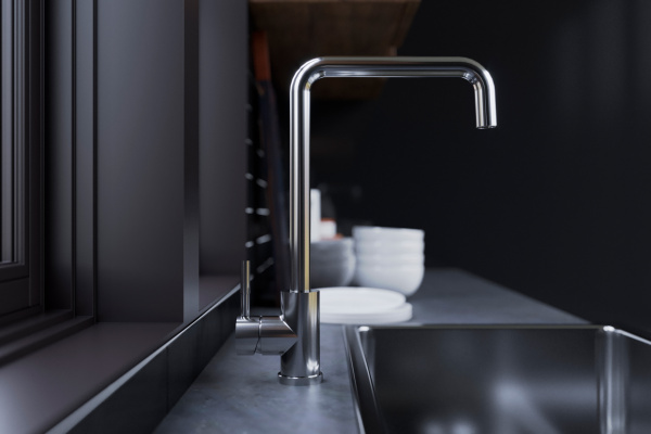 Смеситель для кухни Damixa Merkur 710720000 с подключением к фильтру хром