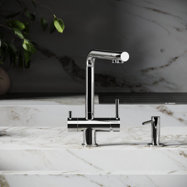 Смеситель для кухни Sancos Foster SC4014CH с подключением к фильтру хром