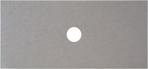 Столешница для ванной Allen Brau Reality 1.32025.G-S 101 см керамогранит, цвет серый