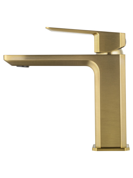 Смеситель для раковины Wonzon &amp; Woghand Diamond WW-88139011-BG брашированное золото