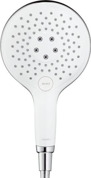 Лейка для душа Hansgrohe Raindance Select S 28587400 белый/хром 