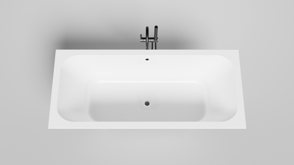 Ванна из искусственного камня Salini Orlanda Axis 103222M 180x80