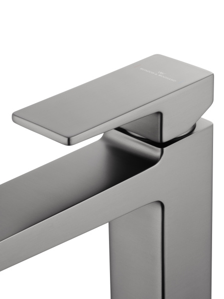 Смеситель для раковины Wonzon &amp; Woghand Cube 2.0 WW-88018068-BGM темный графит